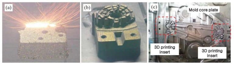 تهیه سیستم خنک کاری قالب تزریق با پرینت سه بعدی