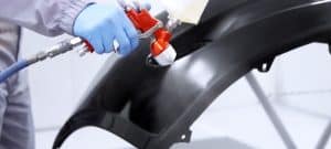 رنگ قطعات پلاستیکی خودرو