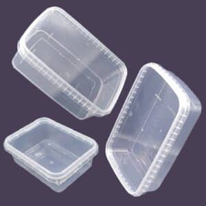 ظروف شفاف پلی‌پروپیلن نیمه‌کریستالی