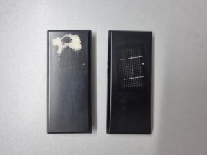 تست کراس کات برای بررسی چسبندگی رنگ روی پلاستیک